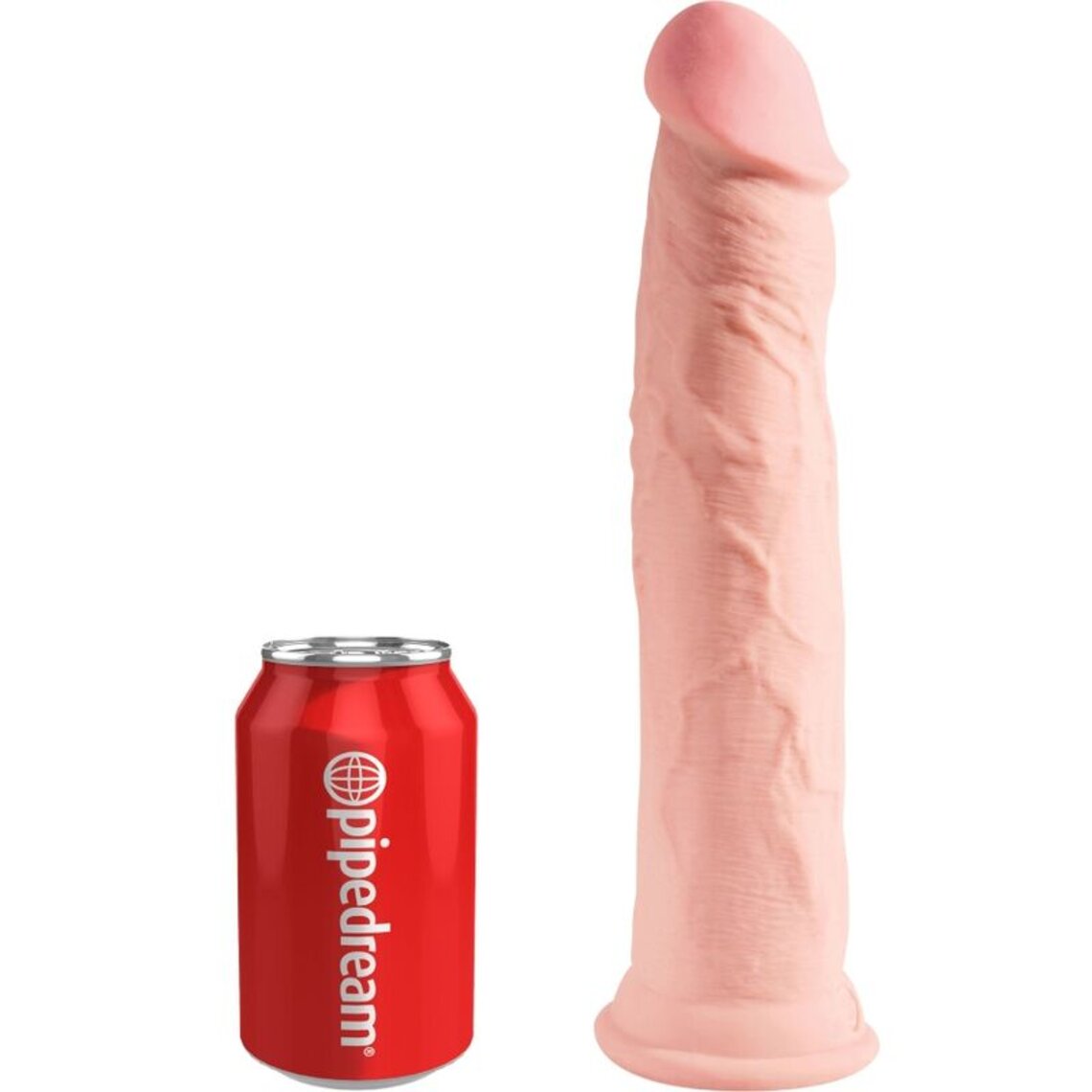 King cock - Pene realistico 3d 26 cm natural | Consolador